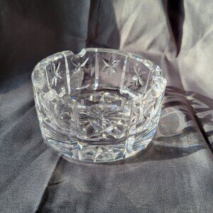 Beautiful Waterford Crystal Ashtray  3.5" x 2"